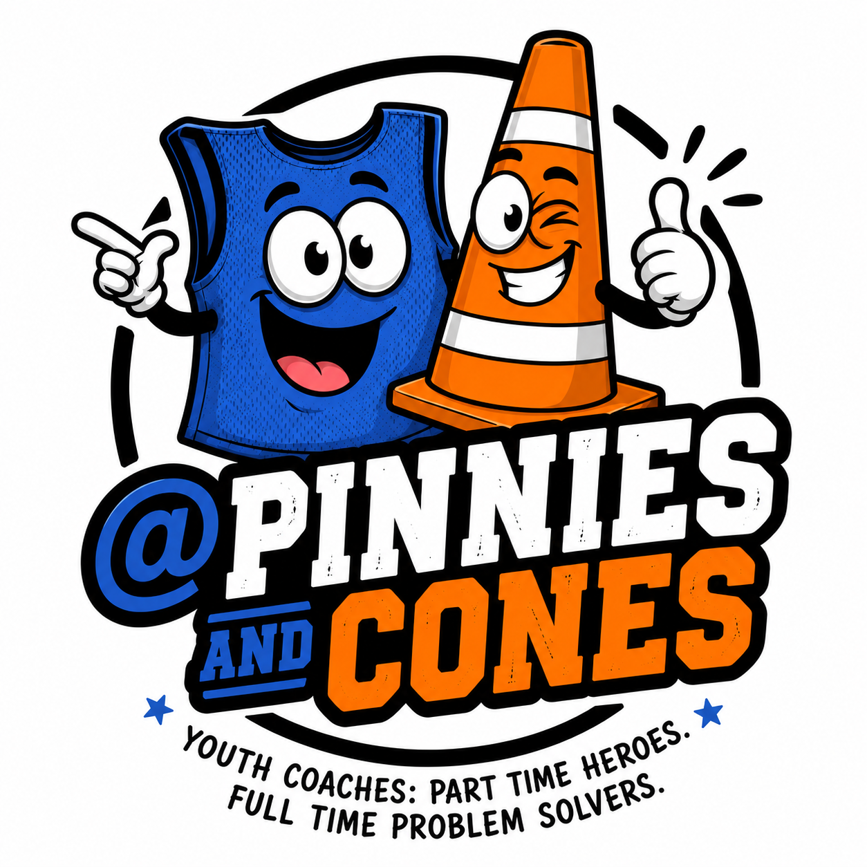 @Pinnies and Cones Logo